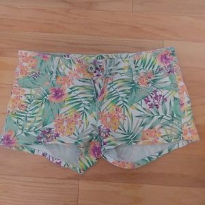 Funky floral shorts!